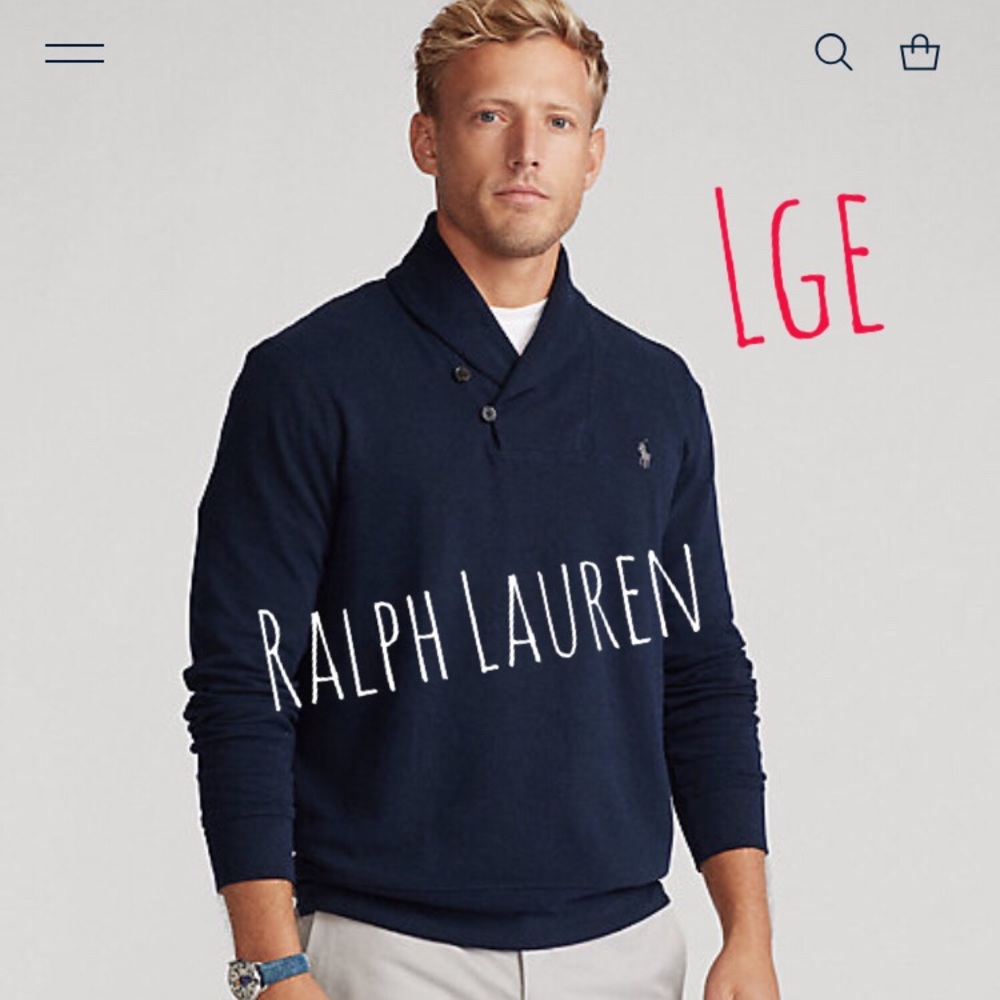 POLO by Ralph Lauren sweater  NWT LARGE
